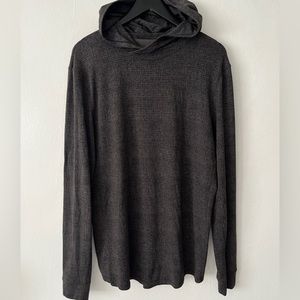 Lululemon Drysense Training Hoodie Pullover Charcoal Grey Mens